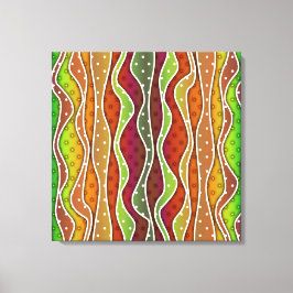 Kanvastrycket STRETCHED RAND I ÖSTERN Canvastryck