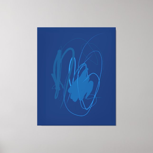 Kanvastrycket Stretcherat på flytta-rad Canvastryck (Framsida)