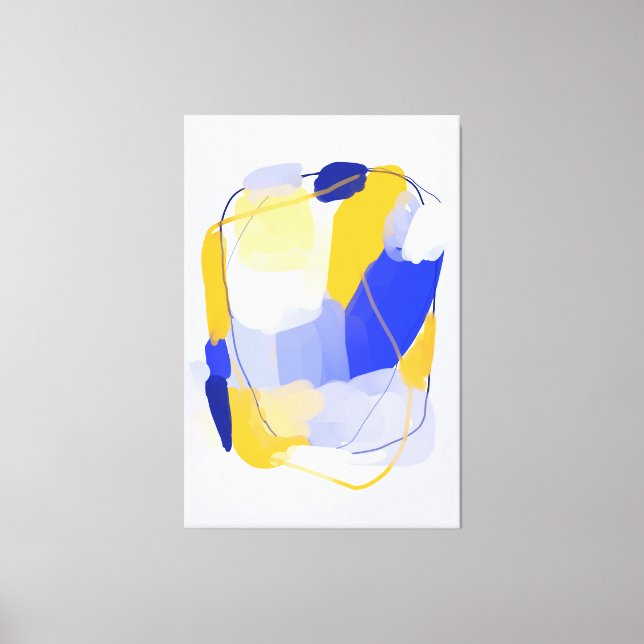 Kanvastrycket Stretsade kall Canvastryck (Framsida)