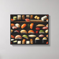 kanvastrycket "Sushi Dreams"