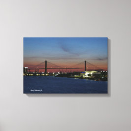 Kanvastrycket Talmadge Bridge Canvastryck