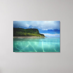 Kanvastrycket Tarague Beach Canvastryck
