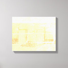 Kanvastrycket Temple efter dag Canvastryck