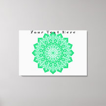 Kanvastrycket Text hit Anpassningsbar Art Stretged