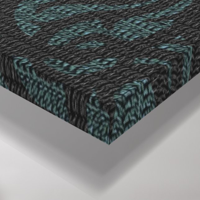 Kanvastrycket Trappat för ljustapearkiv Canvastryck (Hörn (nedre))