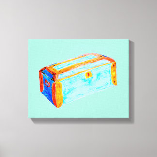 Kanvastrycket Treasure Box Canvastryck