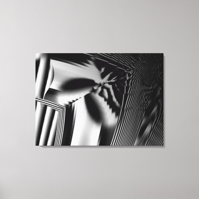 Kanvastrycket Triassiskt frost, utdraget Canvastryck (Framsida)