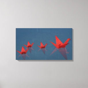 Kanvastrycket Tyst regndag Canvastryck