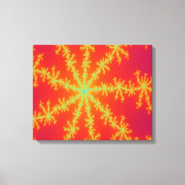 Kanvastrycket Venous Thunderstorm Canvastryck (Framsida)