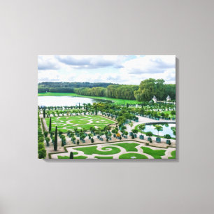 Kanvastrycket Versailles Palace Gardens visa Canvastryck