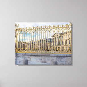 Kanvastrycket Versailles Palace Golden Järnvägar Canvastryck