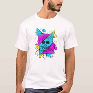 Kanye Väster Inspired Minimalist Line Art Silhouet T Shirt