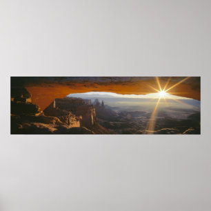 KANYONLANDS NATIONELLA PARK, UTAH. USA. Visa Poster