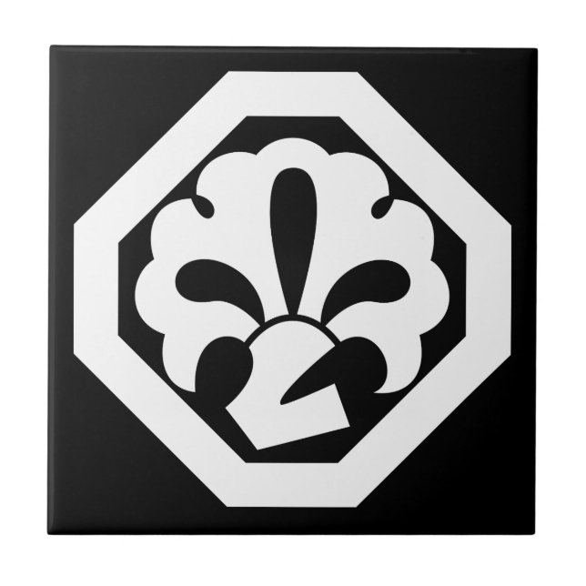 Kanzaburo Nakamura (6:e) kakelplatt Kakelplatta (Framsidan)