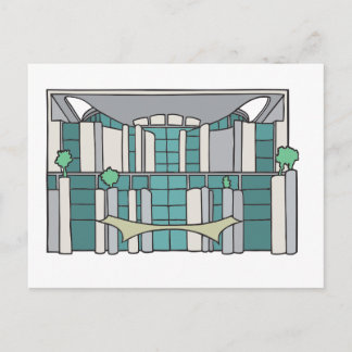 Kanzleramt i Berlin Vykort