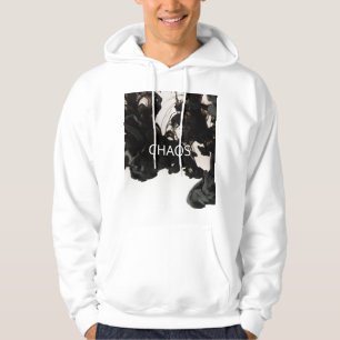 KAOS Abstrakt T-Shirt Streetwear Estetisk Hoodie. Hoodie