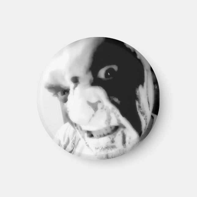 Kaos Anubis BLoody Ansikte Bra mot Evil Magnet (Framsidan)