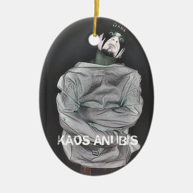 Kaos Anubis CELL 11 Ceramic Ornament (Framsidan)