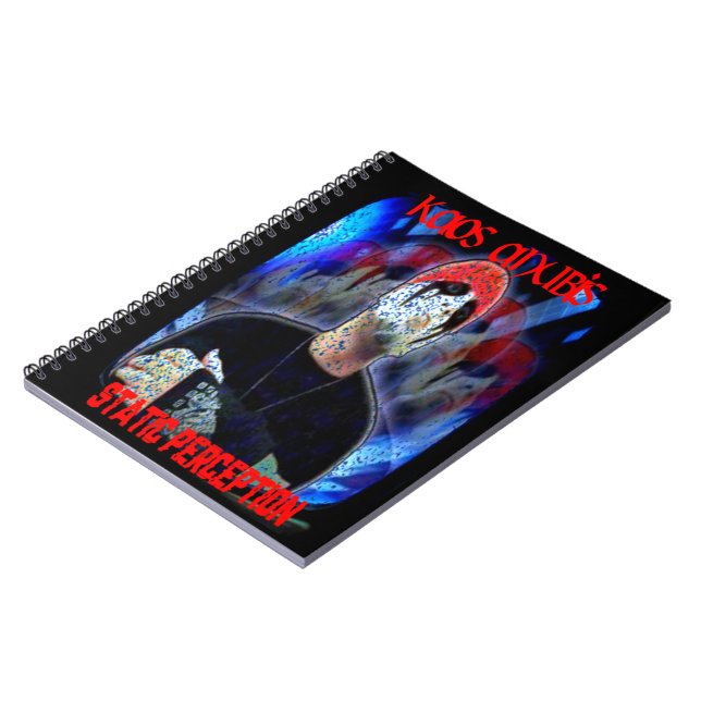 Kaos Anubis Static Perception Notebook Anteckningsbok (Vänstra Sidan)