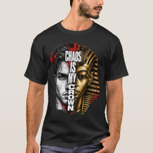 Kaos Är Min Krona – Pharaoh Streetwear Grafisk T-S T Shirt