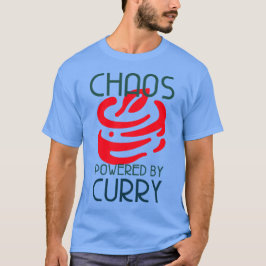 Kaos Driven av Curry Älskare av Curryrätter T Shirt