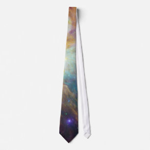 Kaos i Orions hjärta, Spitzer- och Hubble-komposit Slips