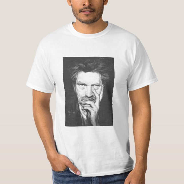 Kaos Keraunos Kybernetos - Austin Osman Spare T Shirt (Framsida)