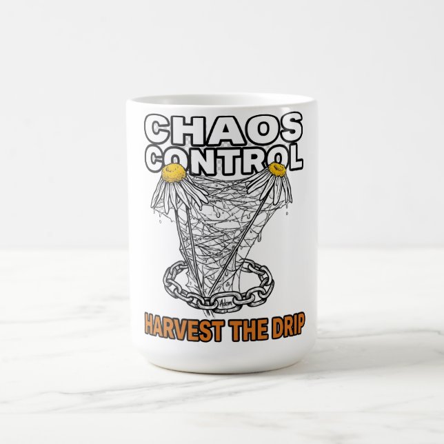 Kaos Kontroll Skörda Droppen Kaffemugg (Center)