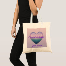 Kaos Koordinator MAMA Heart Floral Lila Tygkasse