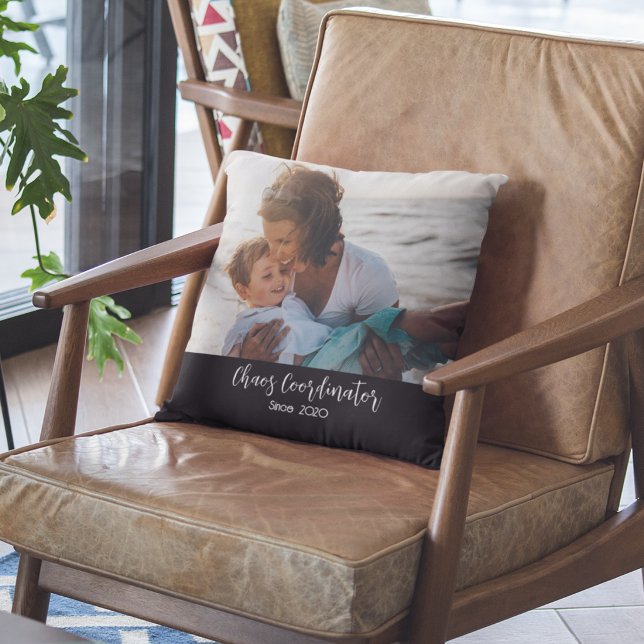 Kaos Koordinator Mamma Anpassat År Kudde (Skapare uppladdad)