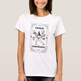 Kaos Koordinator Mamma Syster Vän Kollega Tarot T Shirt