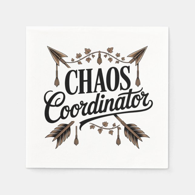 Kaos Koordinator Pappersservett (Framsidan)