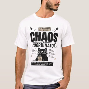 Kaos Koordinator Rolig Kontor Tröja – Minimalistis