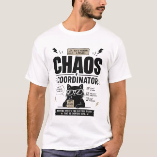 Kaos Koordinator Rolig Kontor Tröja – Minimalistis
