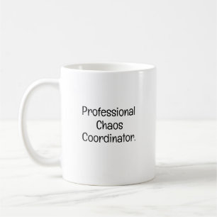 Kaos Koordinator Snabb Arbetskompis Kaffemugg