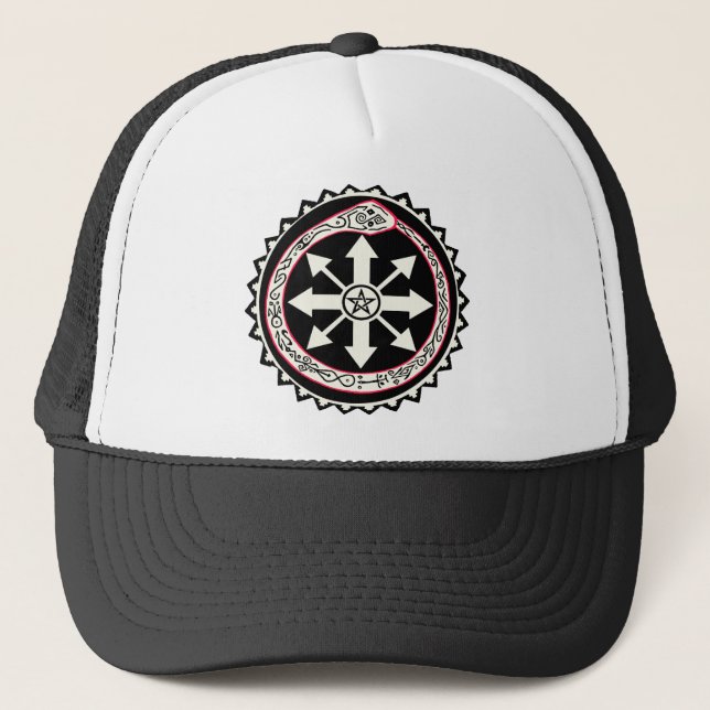 Kaos med Ouroburos-orm Truckerkeps (Framsida)