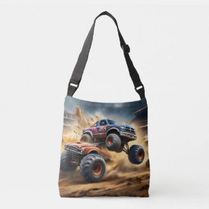 Kaos på hjul: Monstertruck Smash Derby Axelväska