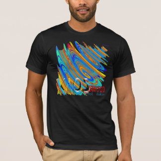 kaos: rört inte skakat t-shirt