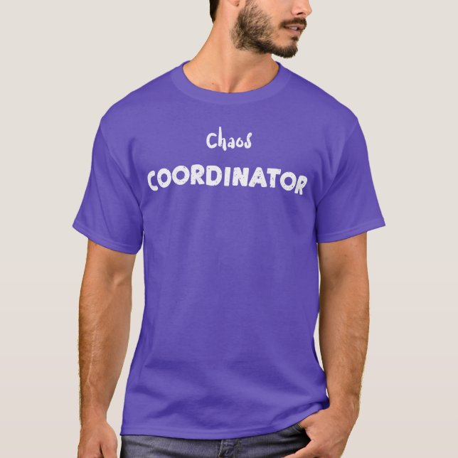Kaos samordnare t shirt (Framsida)