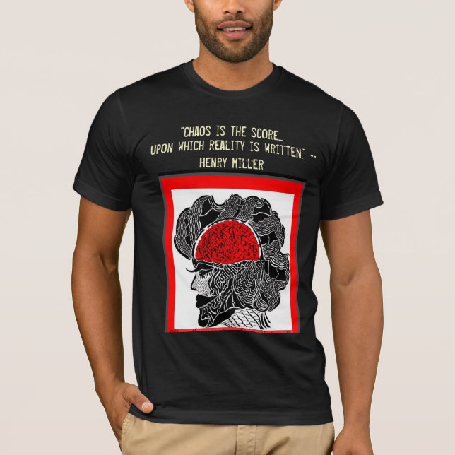 Kaos- & verklighetdesign tee (Framsida)