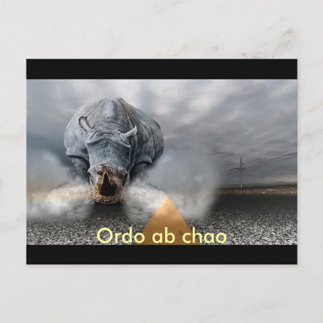kaos vykort (Framsida)