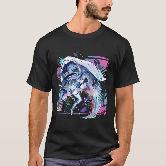 Kaos Zero Mardröm Narja Mental Förbindelse Wyrm T Shirt (Framsida)