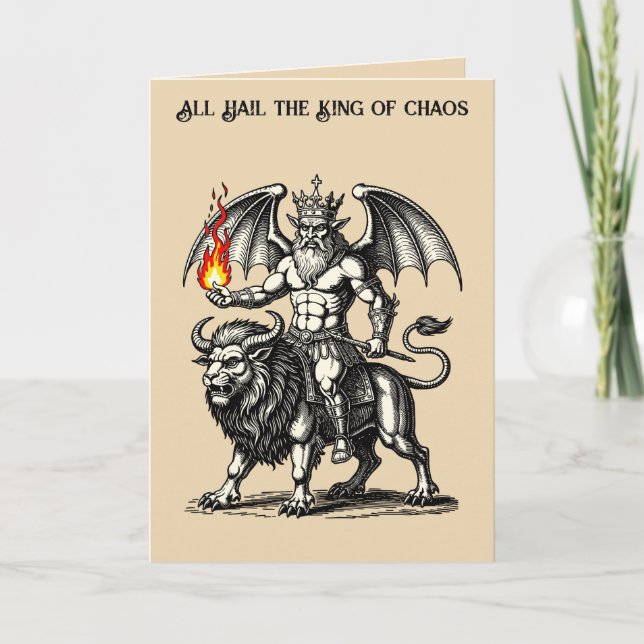 Kaosets Herald Asmodeus Kort (Framsida)