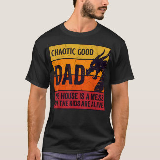 Kaosgod Pappa Huset Är Ett Rövhål Rolig Gamer T Shirt