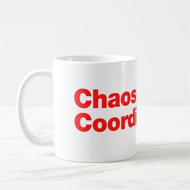 Kaoskoordinator Kaffemugg (Vänster)