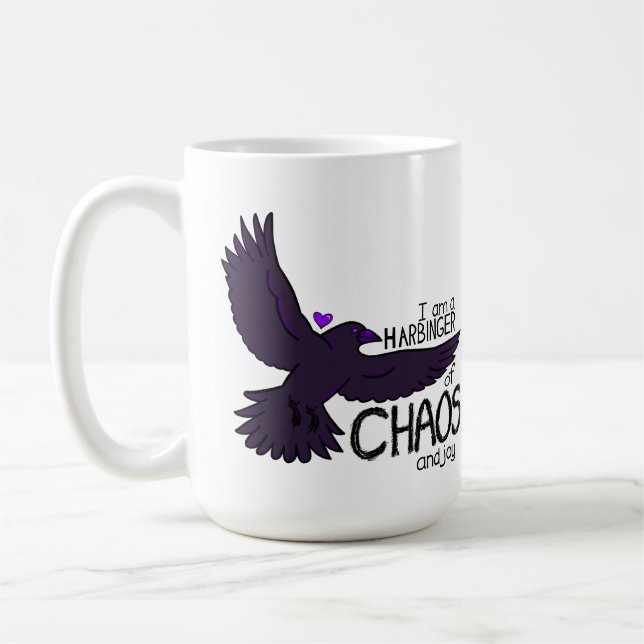 Kaoskråka Kaffemugg (Vänster)