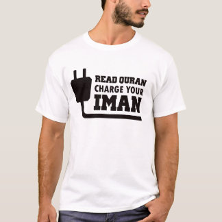 kaosmuslim, laddar din iman t-shirt