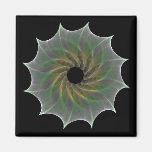 kaotisk attraktion fractal spiral-cirkel magnet