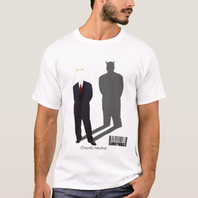 Kaotisk neutralt t-shirt (Framsida)