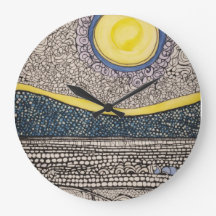 Kaotisk sketch zentangles sol och måne